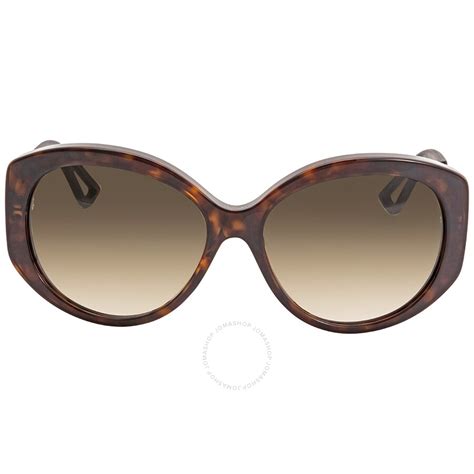 dior extase f universal fit qsh-ha sunglasses|Dior Brown Round Ladies Sunglasses DIOREXTASEF QSH/HA.